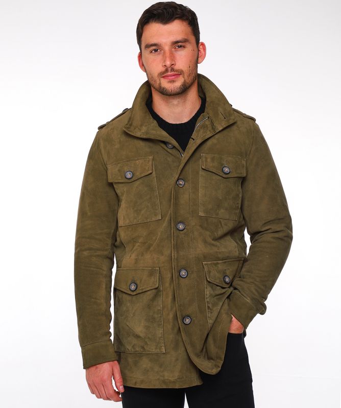 J. Blades Suede Saharian Jacket