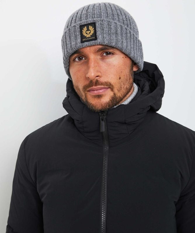 Belstaff Lambswool Watch Beanie Hat