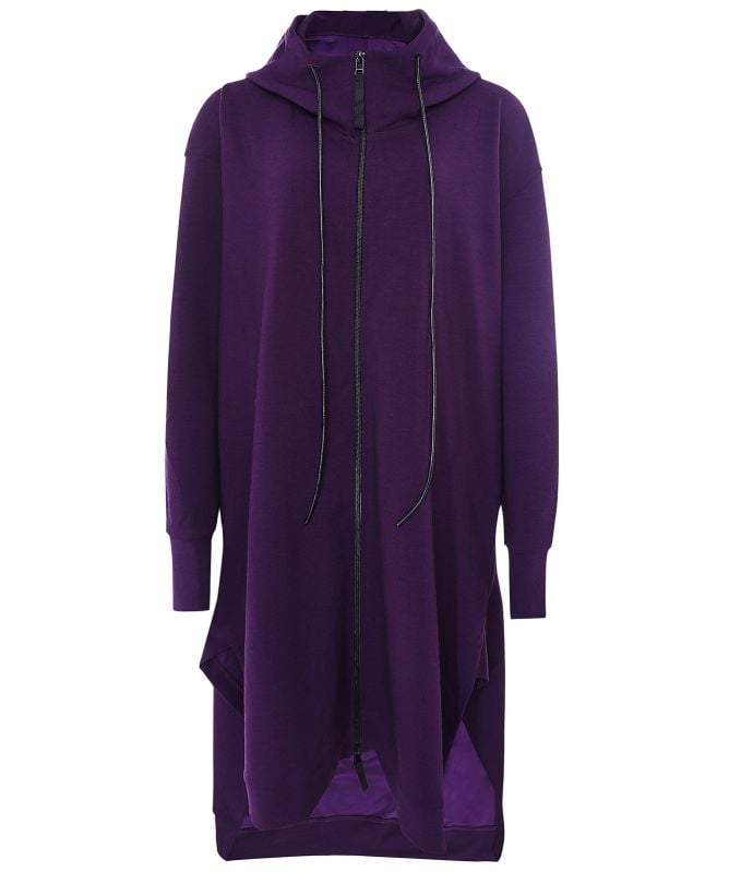 NU London Oversized Hooded Sweatshirt Dress