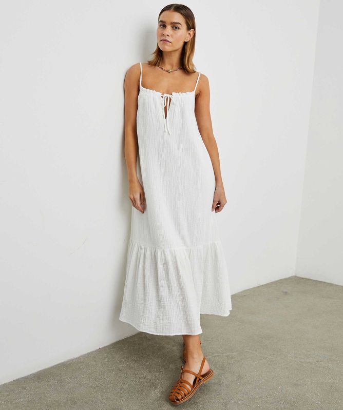 white christmas dresses Rails Primrose Dress in Palma Stripe– Viva Diva Boutique main image 1