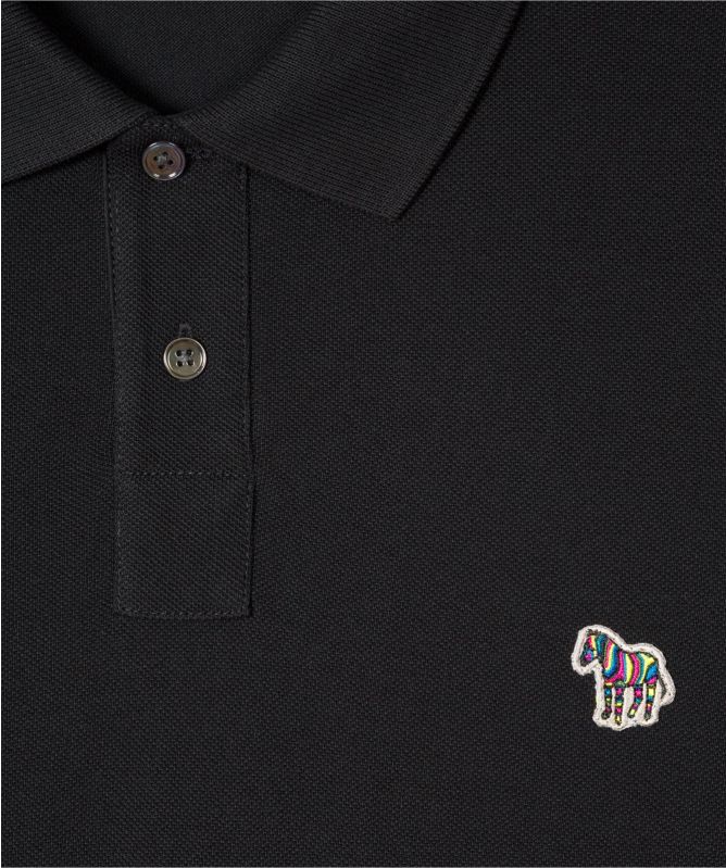 Paul Smith Long Sleeve Zebra Polo