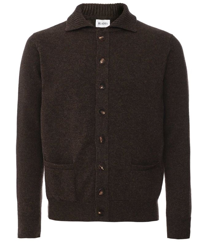 J. Blades Super Geelong Lakeland Cardigan