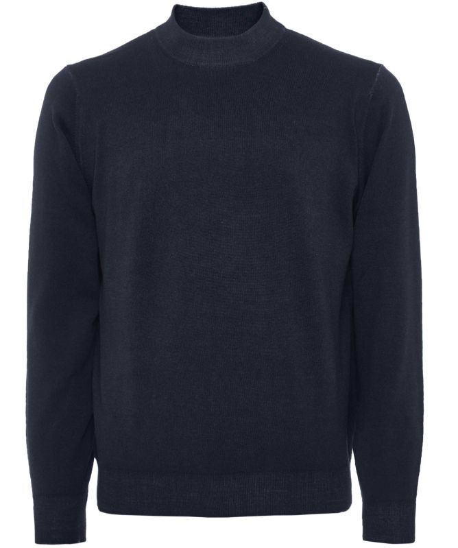 Filippo De Laurentiis Merino Mock Neck Jumper