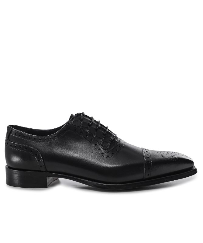 Jules B Leather Cap Oxford Brogues