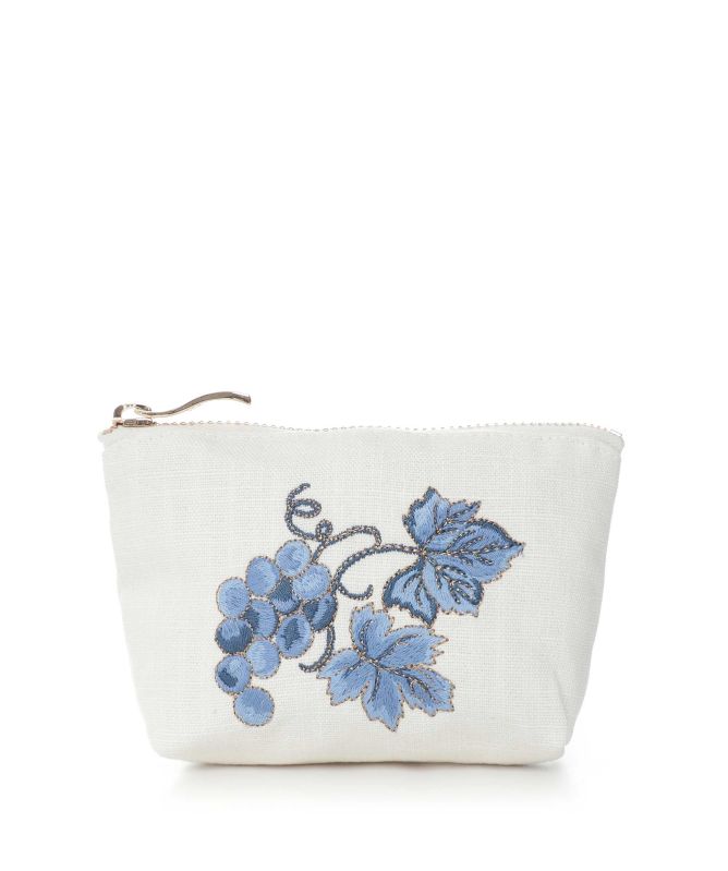 Elizabeth Scarlett Grapevine Canvas Coin Purse