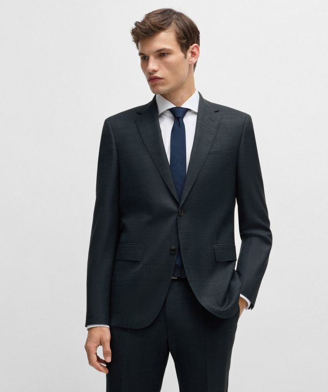 BOSS Virgin Wool H-Jeckson-2Pcs-224 Suit