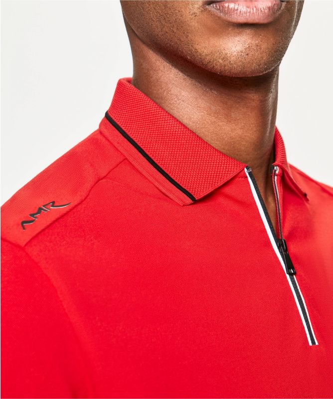 Hackett AMR Zip Polo Shirt