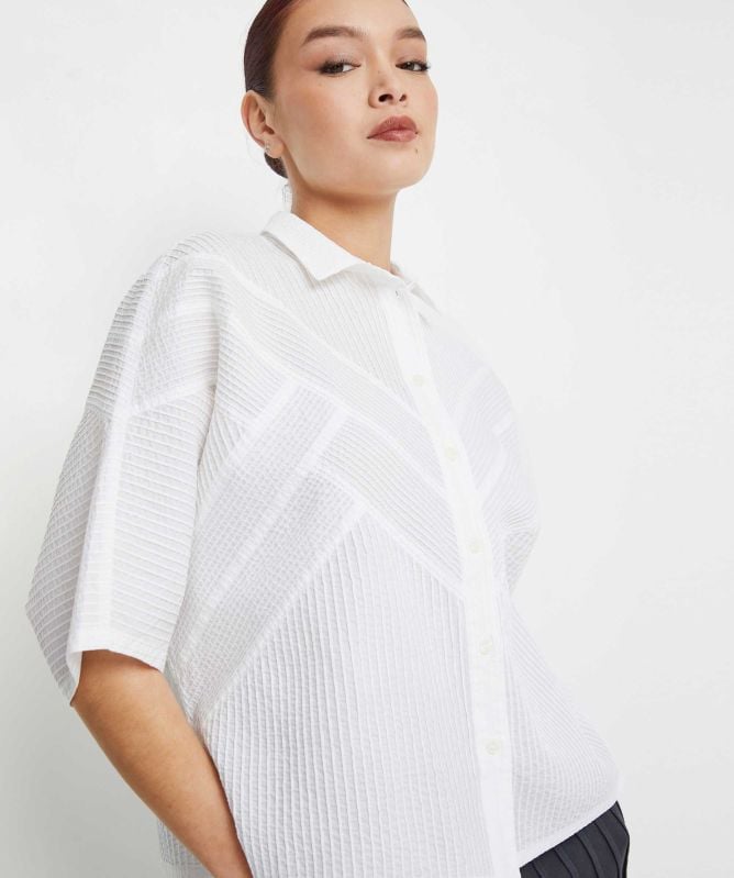 Yaccomaricard Cotton Lawn Short-Sleeve Shirt