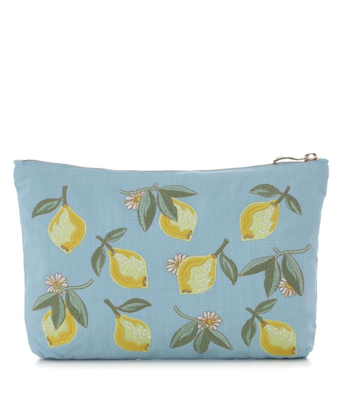 Elizabeth Scarlett Lemon Blossom Everyday Pouch