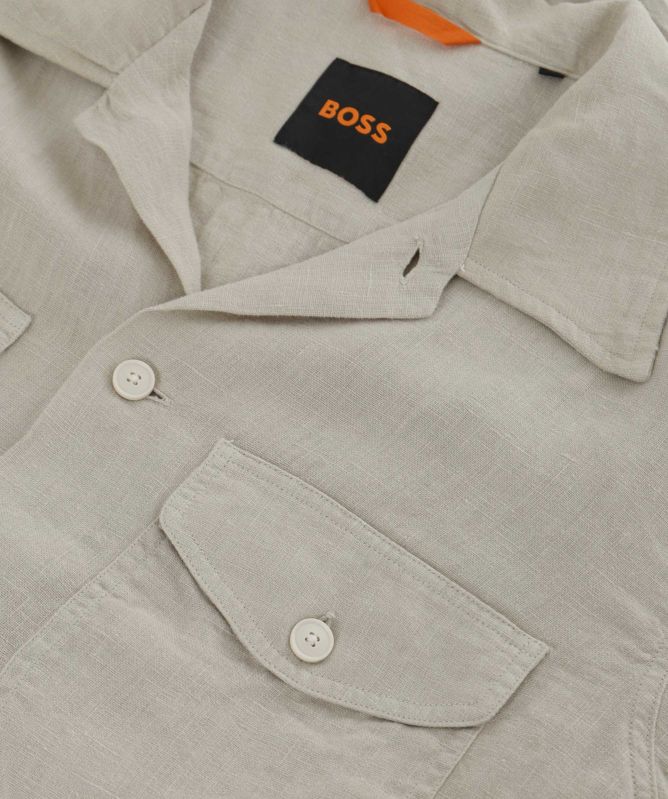 BOSS Linen Lovel_8 Overshirt