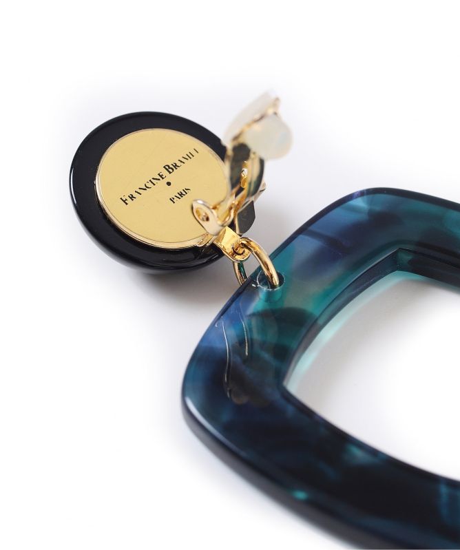 Francine Bramli Valentine Clip On Earrings 