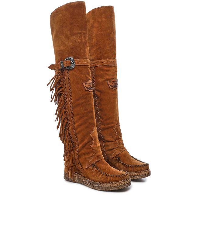 El Vaquero Coleen Fringe Cowboy Boots