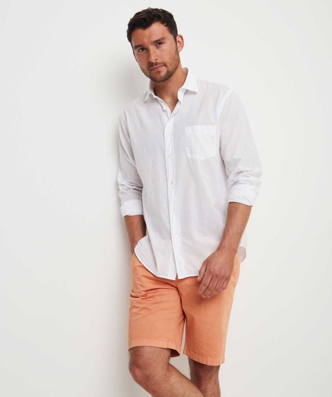 Hartford Cotton Voile Paul Shirt