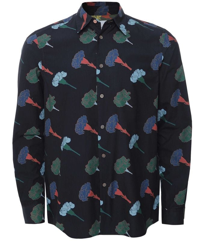 Paul Smith Regular Fit Floral Shirt