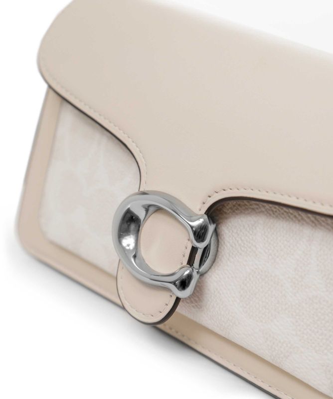 Coach Signature Canvas Tabby 20 Shoulder Bag