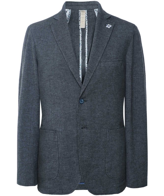 Seinse Unlined Cotton Blazer