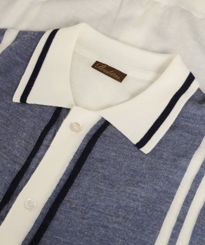 Stenstroms Merino Ripley Polo Shirt