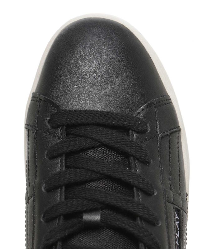 Replay Leather Smash Pro Lay Trainers