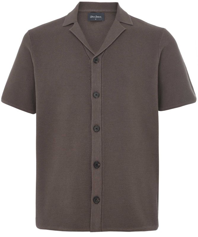 Oliver Sweeney Knitted Kingsfield Shirt