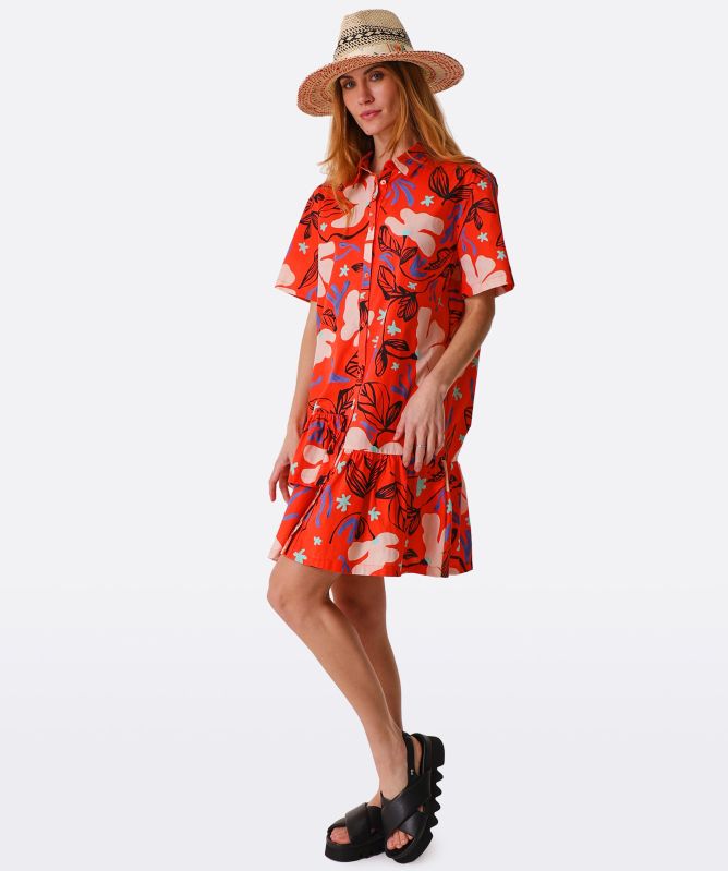 Paul Smith Cotton Asymmetric Shirt Dress