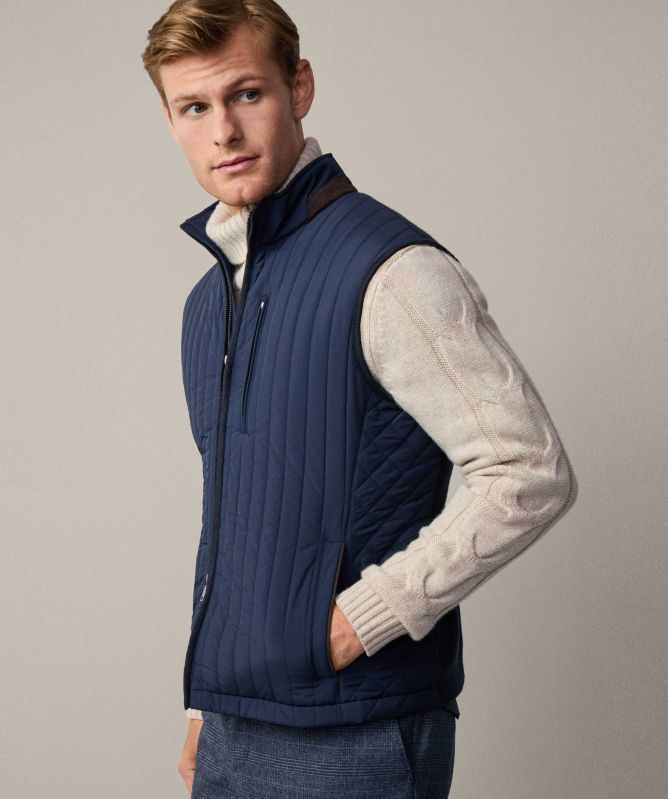 Hackett Water-Resistant Channel Gilet