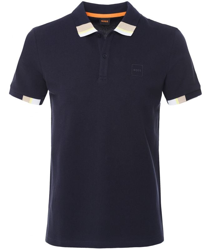BOSS PeDetail Cotton Polo Shirt