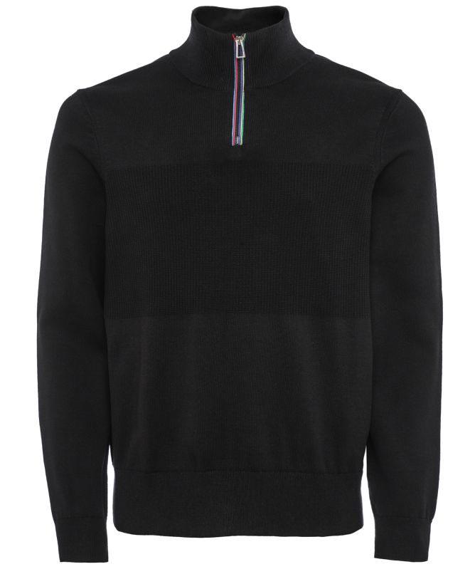 Paul Smith Sports Stripe Quarter Zipper Sweater