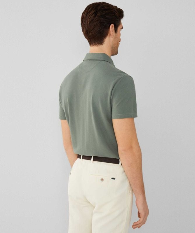 Hackett Classic Fit Pique Polo Shirt