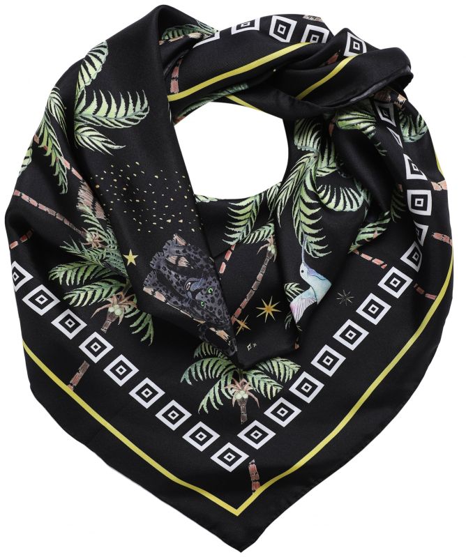 Hayley Menzies Beija-Flor Silk Square Scarf