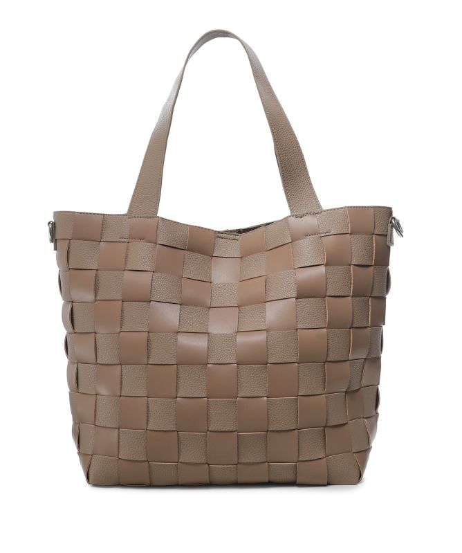 Ilse Jacobsen Square Braided Tote Bag