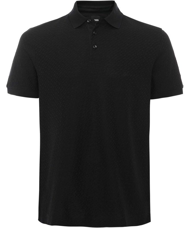 BOSS H-Prout Textured Polo Shirt
