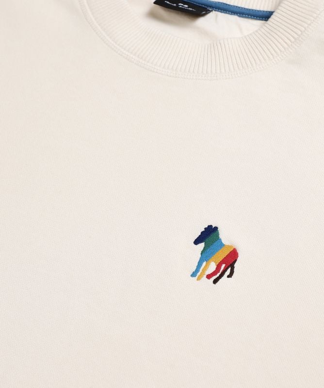 Paul Smith Crew Neck Zebra Sweatshirt