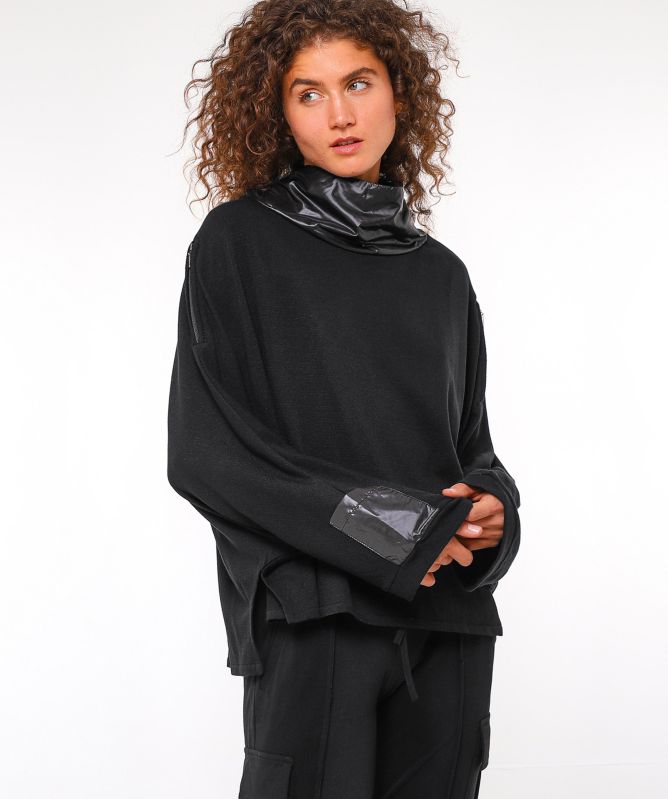 Philomena Christ Oversized Cowl Neck Sweater