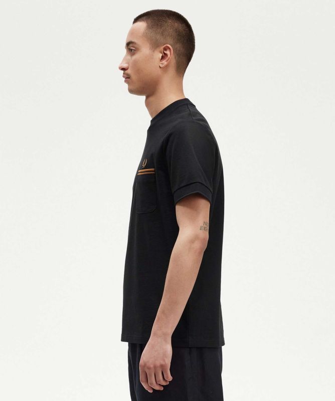 Fred Perry Twin Tipped Pocket T-Shirt