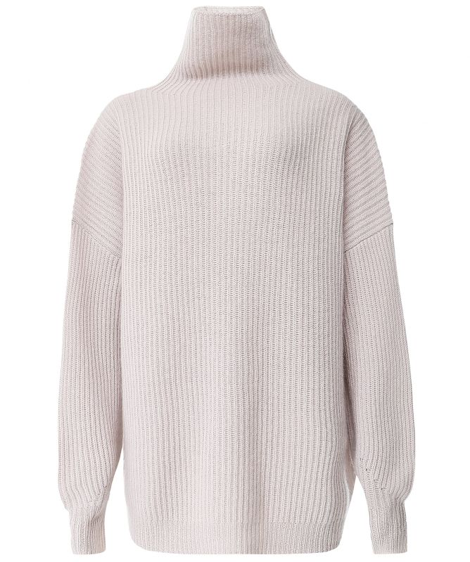 Van Kukil Olivia High Neck Ribbed Sweater