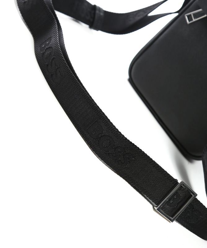 BOSS Leather Zair Reporter Bag