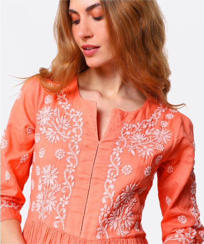 Handprint Dream Apparel Alden Cotton Maxi Dress