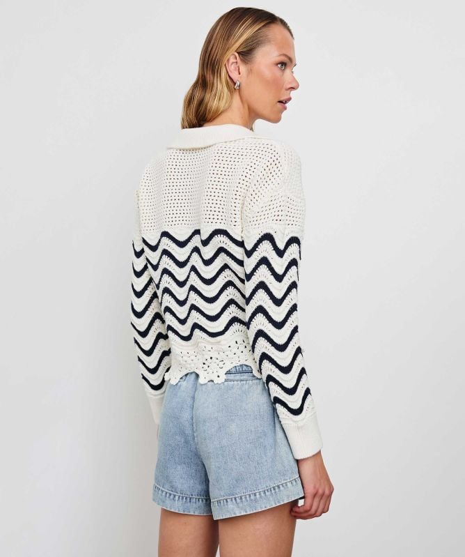 Rails Louise Wave Stripe Jumper