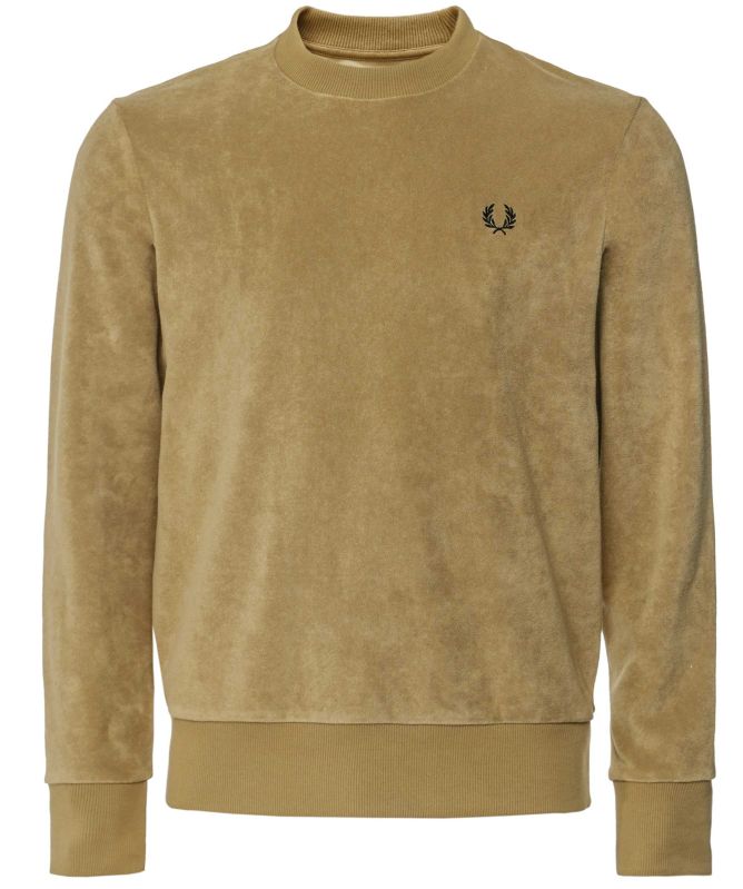 Fred Perry Towelling Sweatshirt