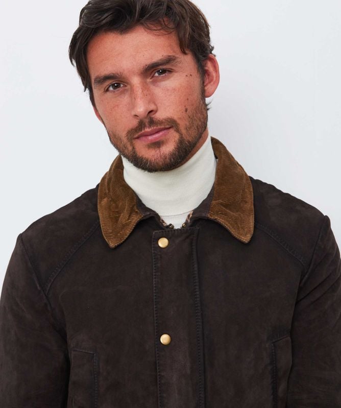 Jack Leathers Burned Suede Jacket