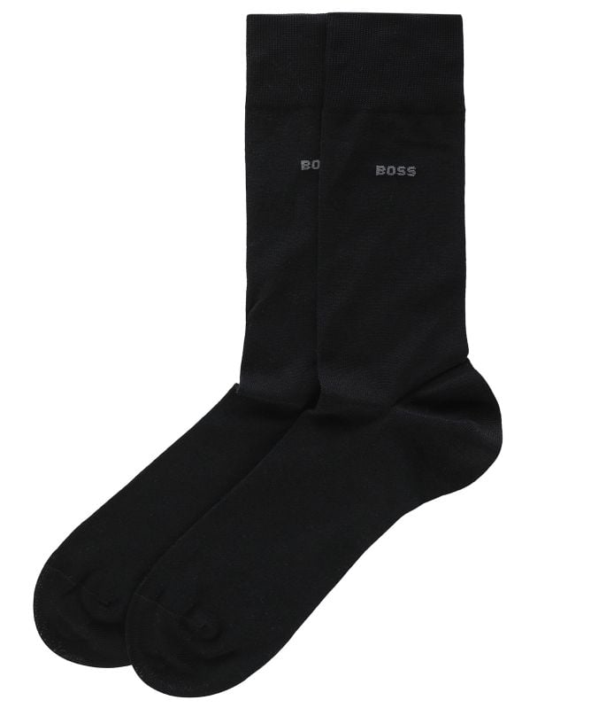 BOSS Mercerised Cotton Socks 2 Pack