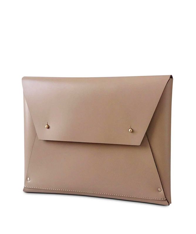 Nappa Dori Leather Wrap Sleeve 15"