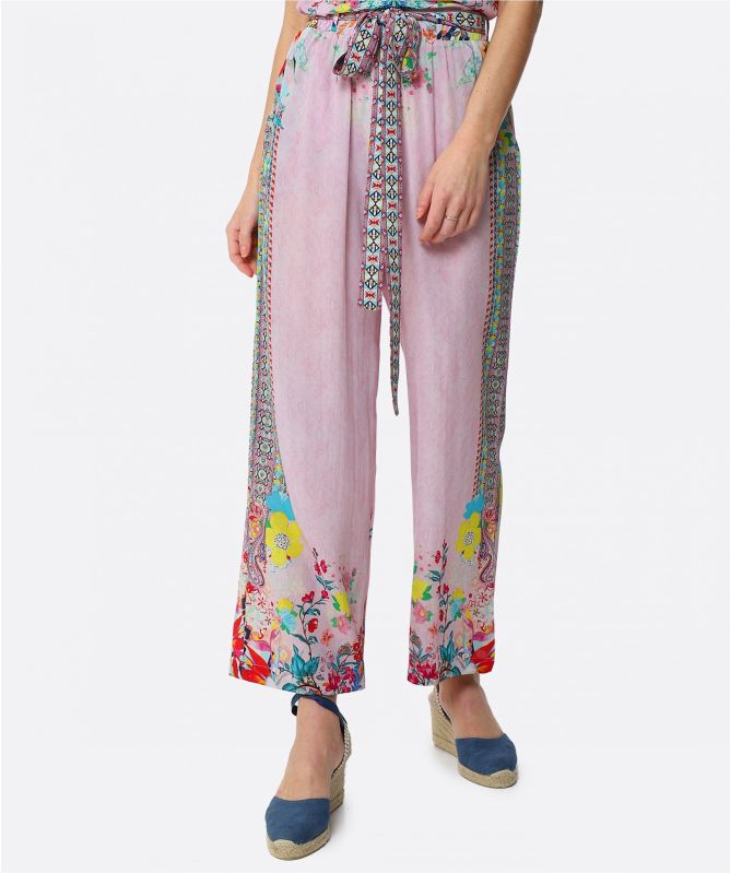 Inoa Silk Slouch Pants