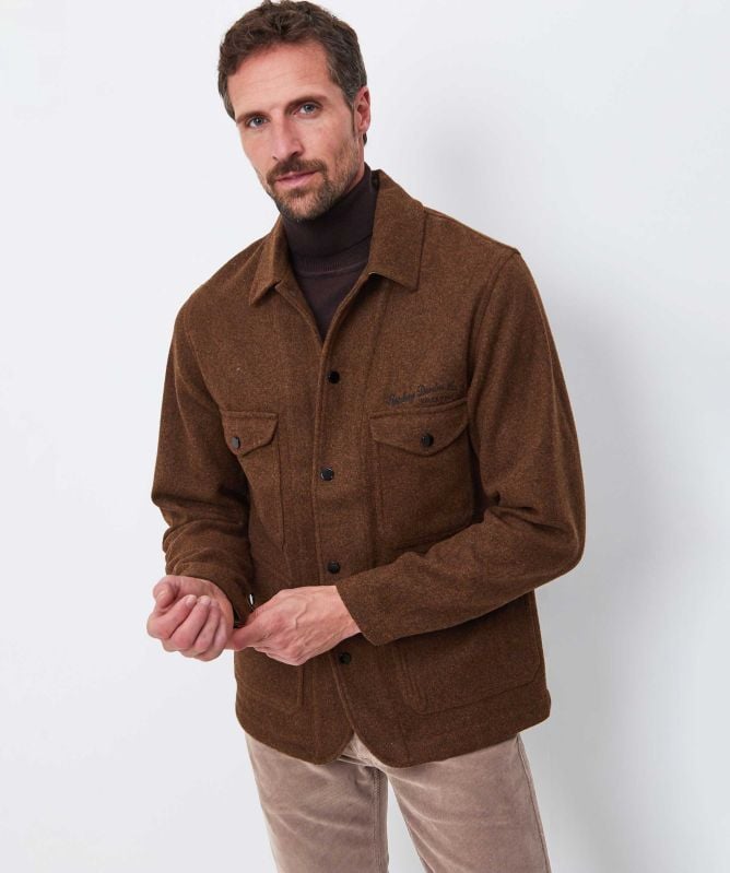 Replay Melton Wool Overshirt