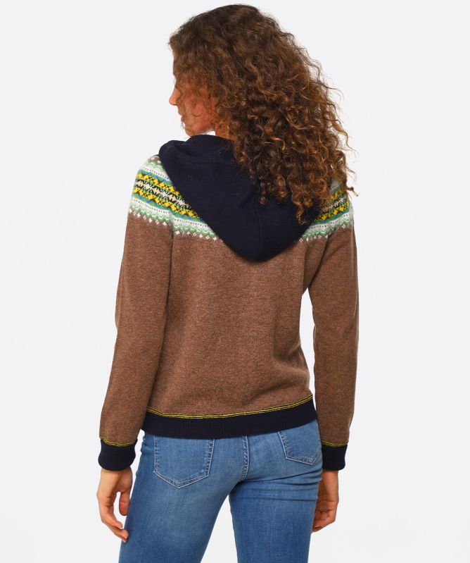 ERIBÉ Hooded Alpine Cardigan