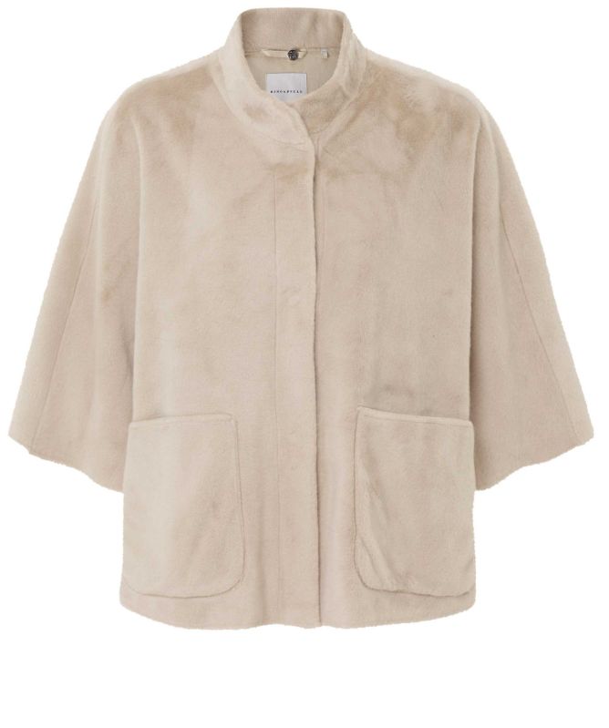 Rino and Pelle Dewi Faux Fur Cape