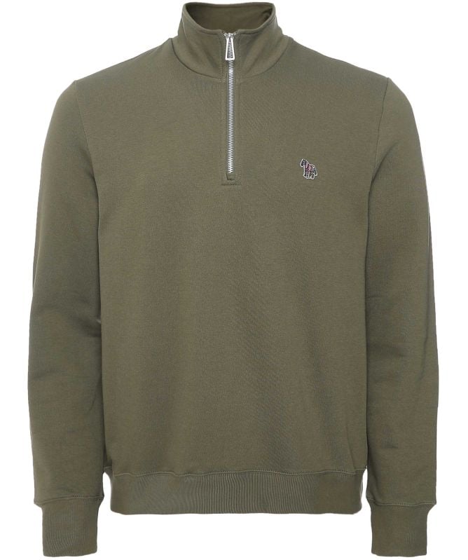 Paul Smith Half-Zip Zebra Sweatshirt