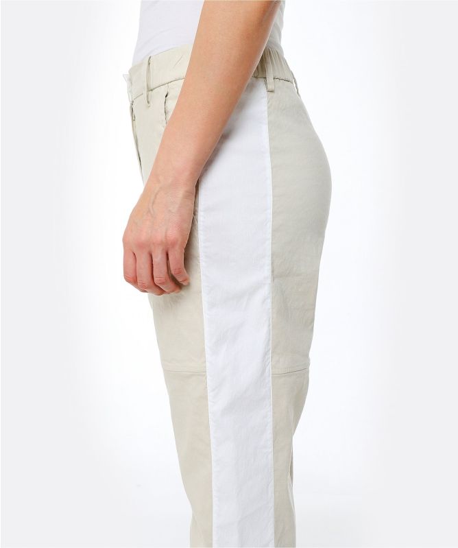 Annette Gortz Cora Contrast Stripe Linen Blend Pants