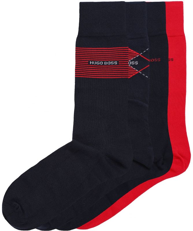 BOSS Cotton Socks 4 Pack Gift Set