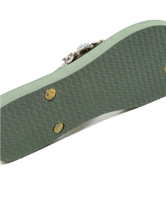 Uzurii Marilyn Crystal Flip Flops